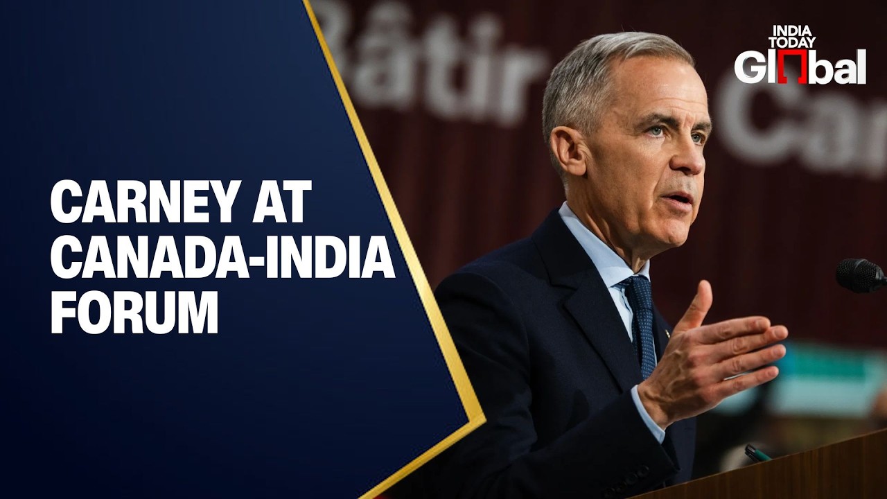 Watch Live: Mark Carney at Canada&ndash;India Forum in Mumbai