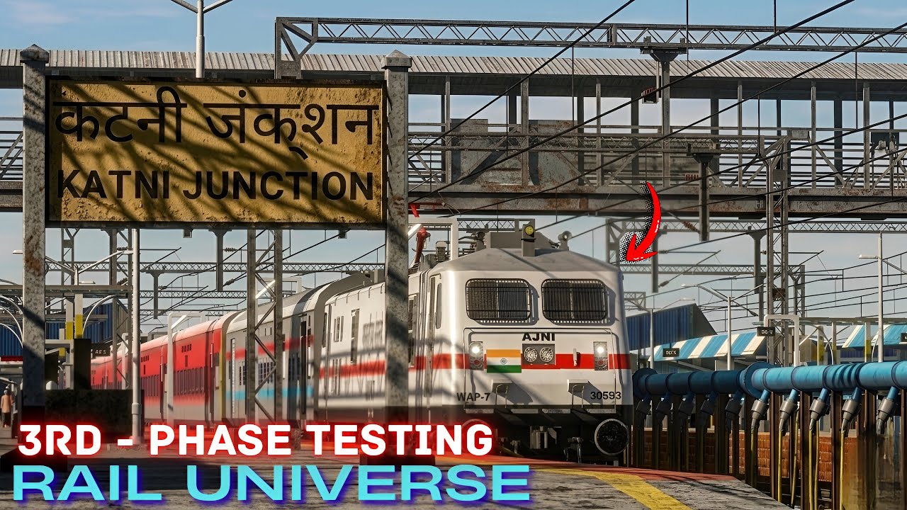 Тестирование геймплея 3-го этапа Rail Universe 🤘 | Новый вагон ICF 👀 | Новые поезда с ИИ | Обгон ...