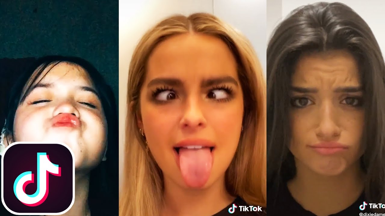 5 4 3 2 1 (Cute Funny Faces Zoom) [Bagaikan Langit - Potret] | TikTok Compilation