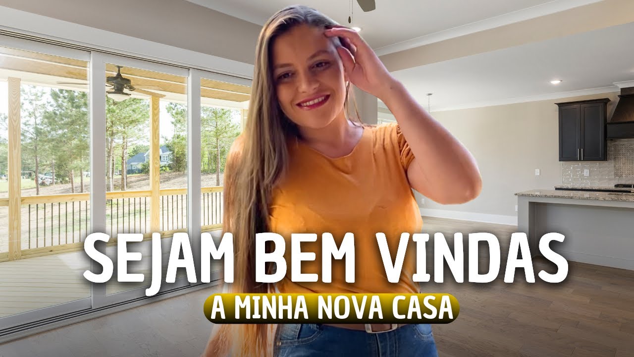 DEUS ME TROUXE ATÉ AQUI: Sejam Bem Vindos a Minha Nova Casa!