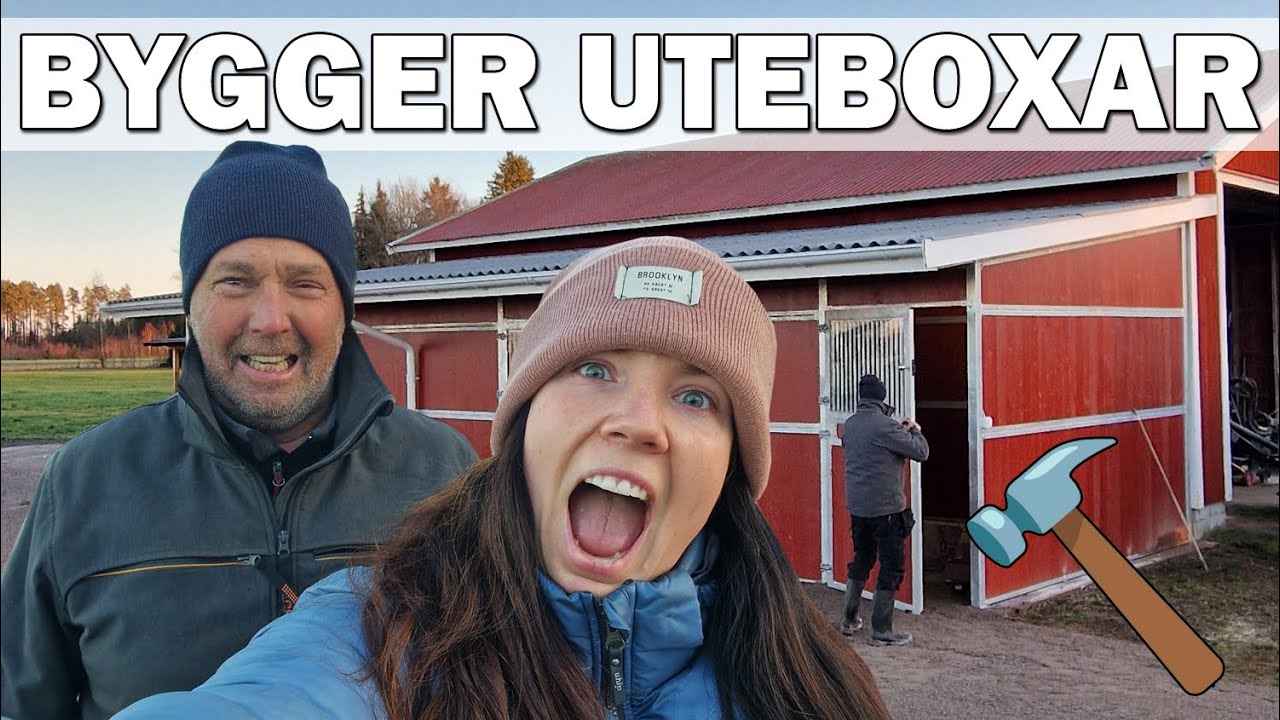 VI BYGGER UTEBOXAR - Vlogg