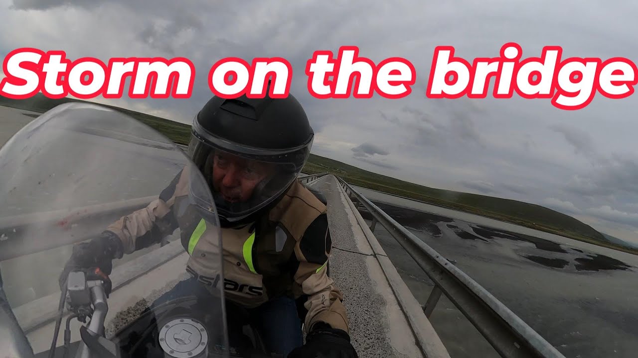 S2-E4 Riding in Iceland From east to north in heavy winds