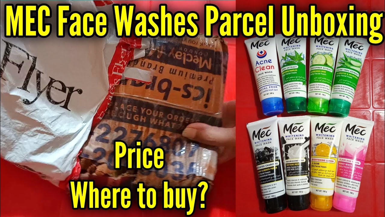 MEC Face Wash | Parcel | MEC Face Wash Price In Pakistan | MEC Whitening Face Washes
