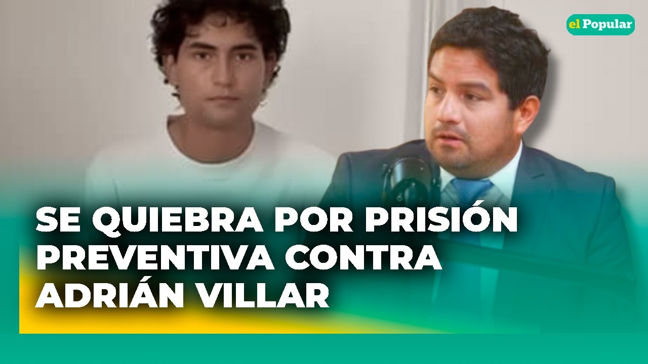 Hermano de Lizeth Marzano se quiebra en vivo tras prisión preventiva de Adrián Villar #elpopular
