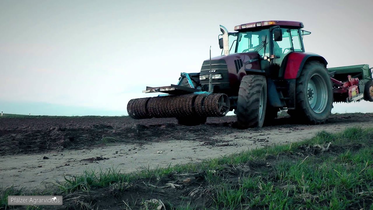 Weizen Aussaat mit CASE IH + MASCHIO + AMAZONE