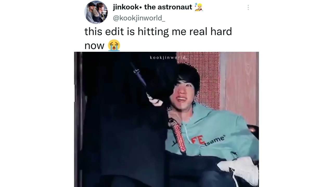 Jinkook astronaut edit omg pls 💜😭😭😭😭