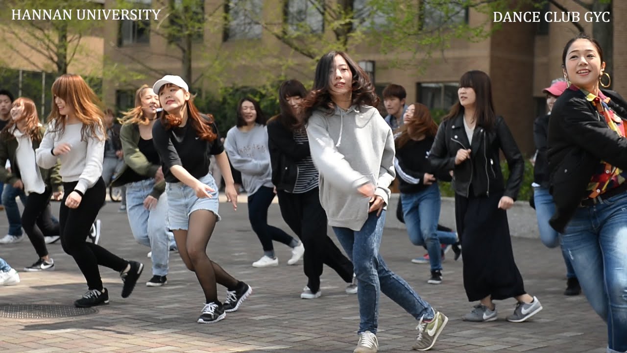 阪南大学ダンス部 キャンパス内 フラッシュモブ2016