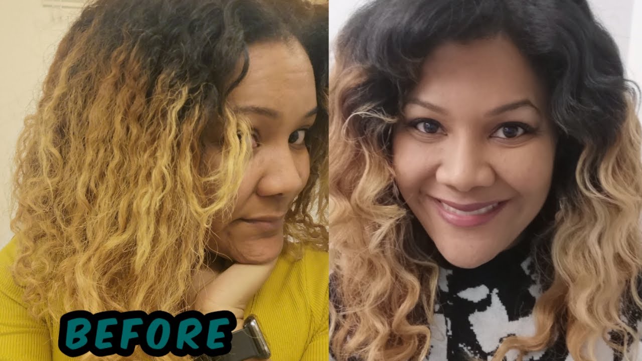 Olaplex No4 purple shampoo review on natural hair