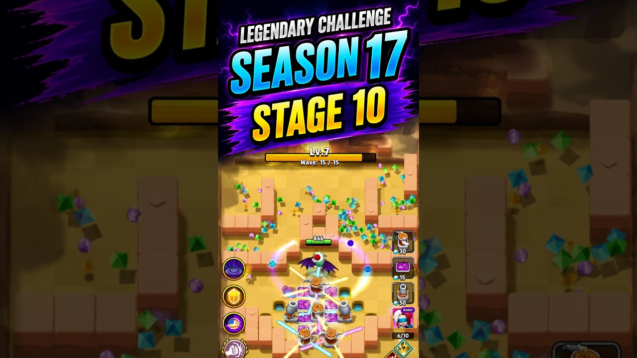 ARCHERO: Legendary Challenge S17 Stage 10 Guide