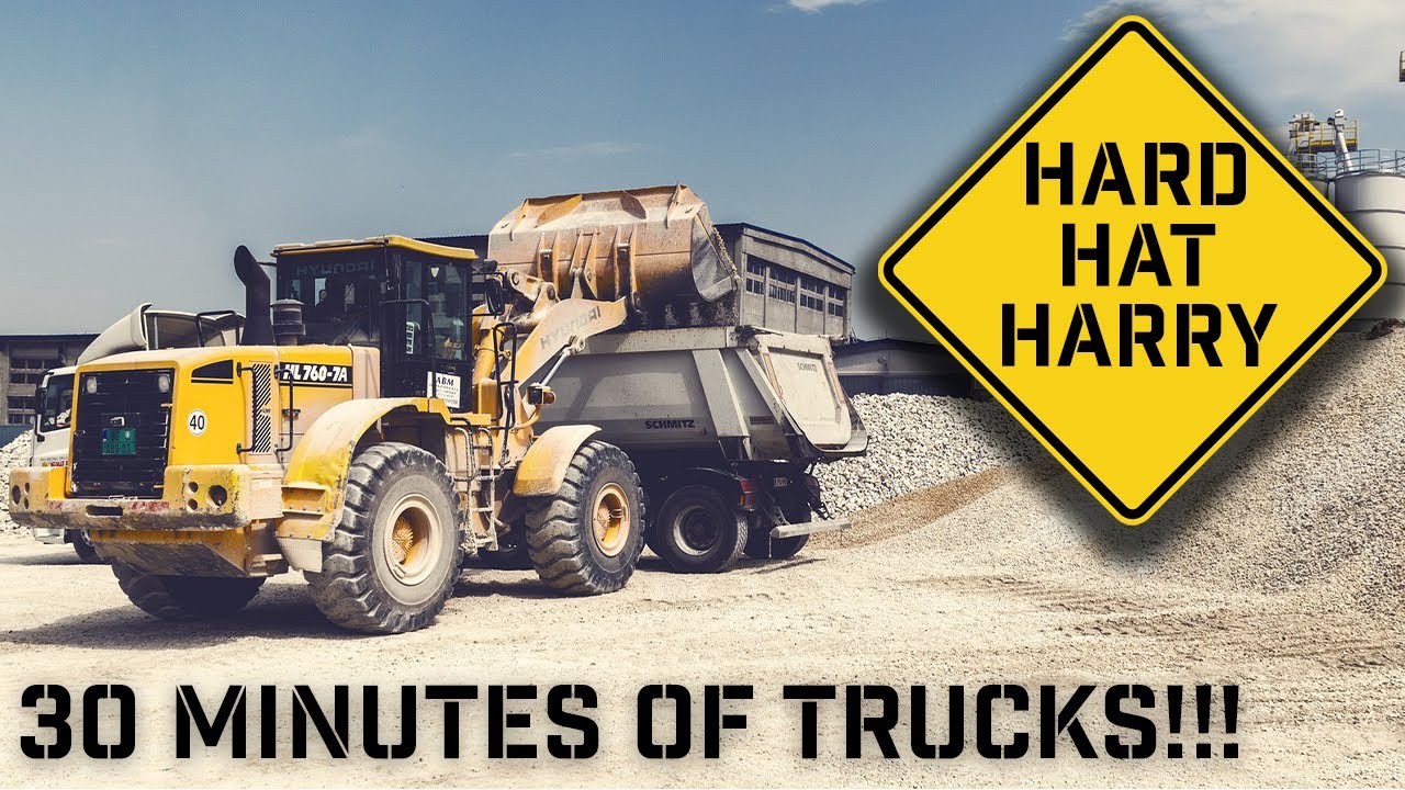 Hard Hat Harry: All About Trucks (30-Minute Truck Video for Kids!)