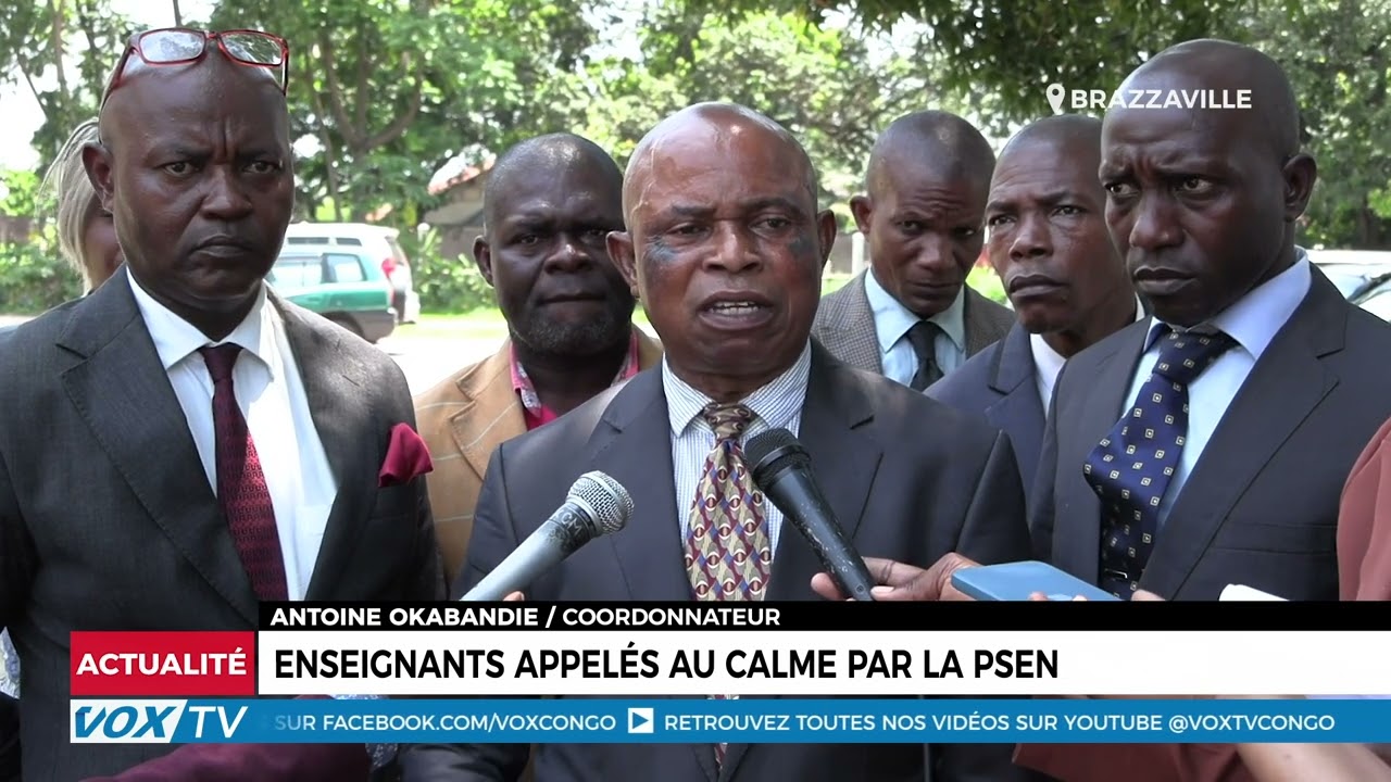 Enseignants appelés au calme par la PSEN
