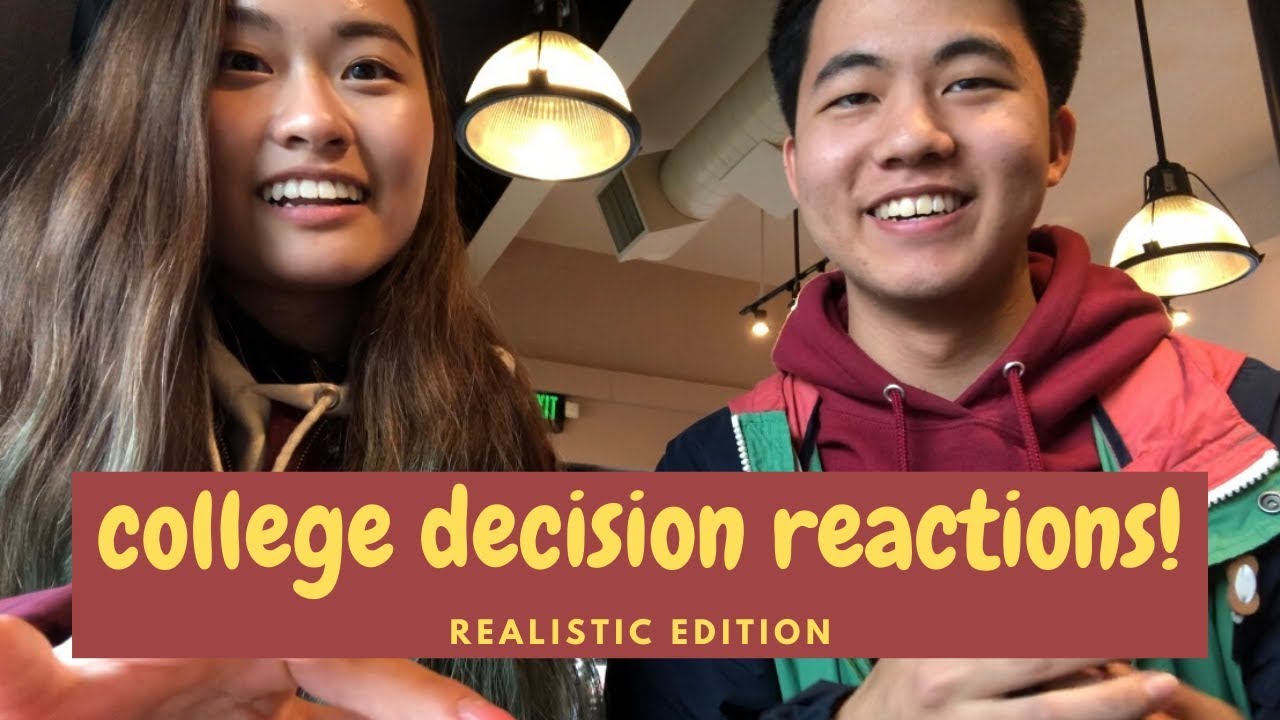 College Decision Reaction 2020: IVYs, UCs, and more!