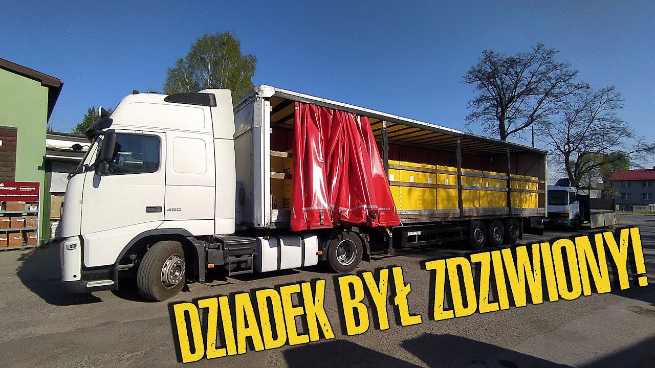 Dziadek był w szoku jak otwarłem bok naczepy | KrychuTIR™