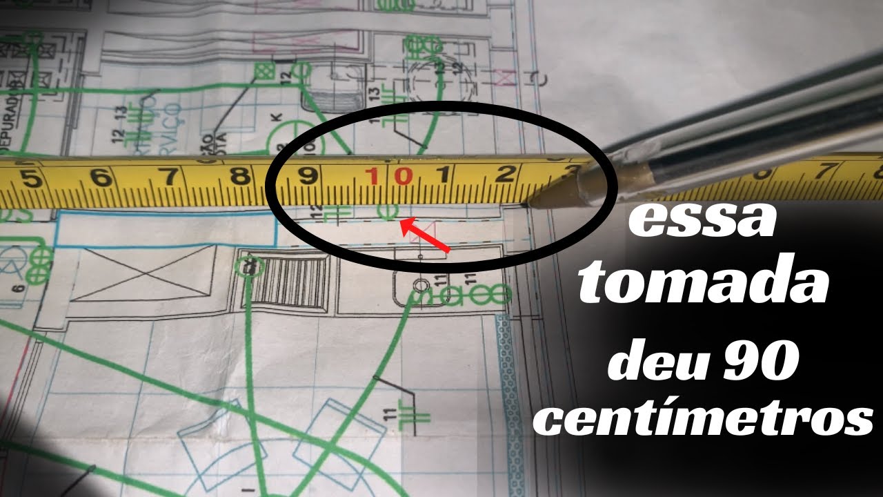 Como tirar medidas de projetos na trena, na escala 1:50 e 1:100. (Você precisa aprender isso!)