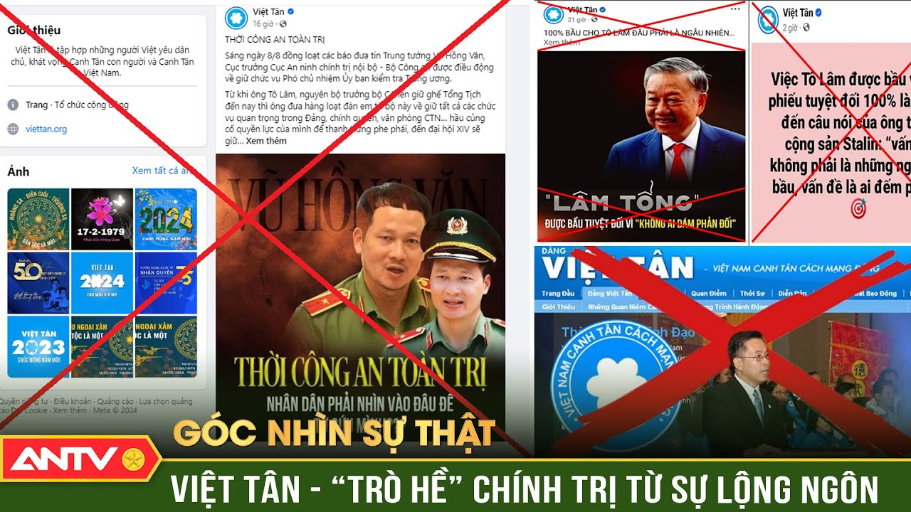 Góc nhìn sự thật: Âm mưu thâm hiểm của lũ phản động Việt Tân nhằm chống phá Đảng | ANTV