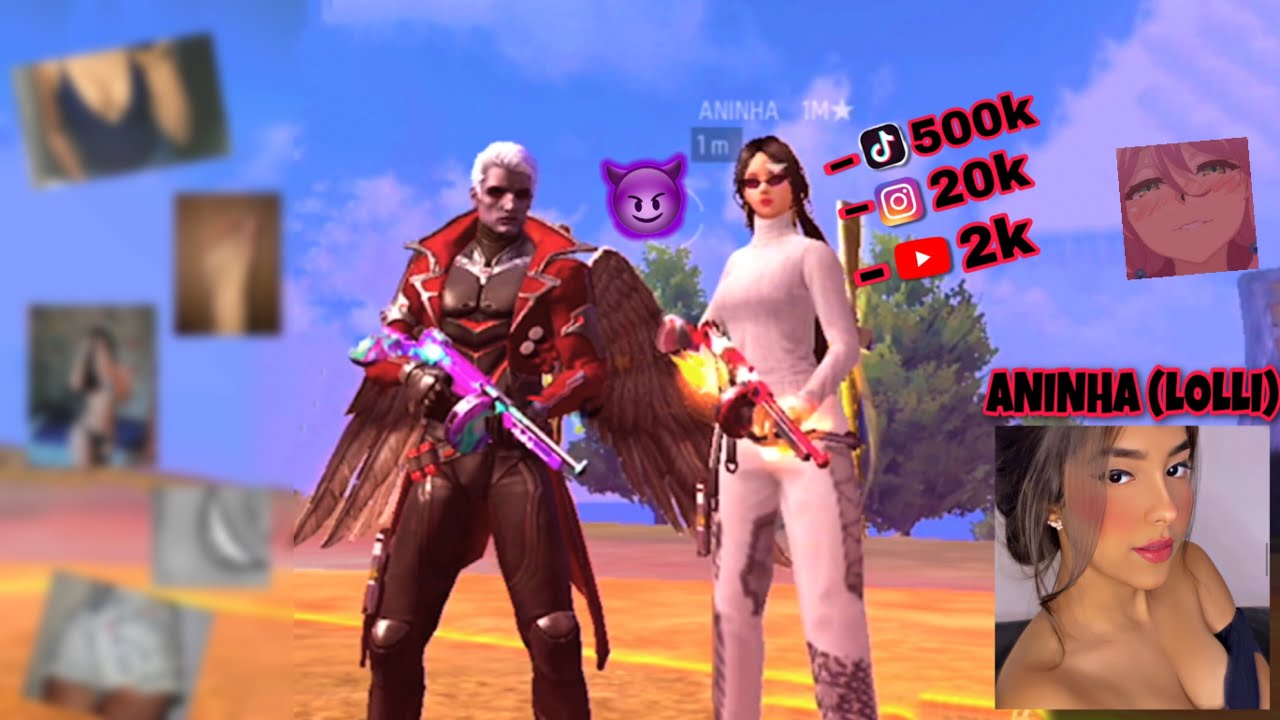 UMA KILL UMA FOTINHA COM A LOLLI “ANINHA DO GF” 😗 Free fire