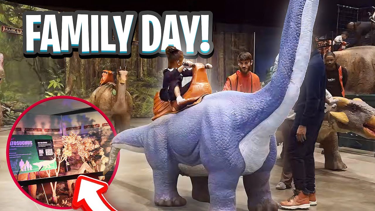 Family Day| We took the kids to see Dinosaurs !!