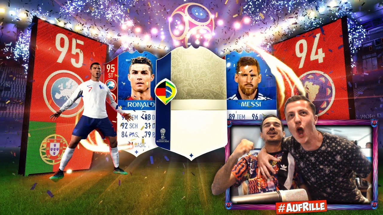 OMG RONALDO, MESSI & ICONS IM PACK !! 🔥🔥🔥 FIFA 18 WORLD CUP PACK OPENING
