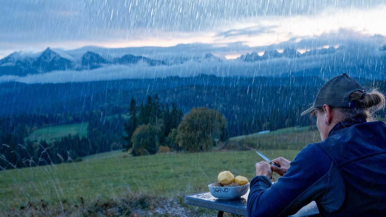 ASMR Camping in a Storm — Wind, Rain & Pure Comfort!