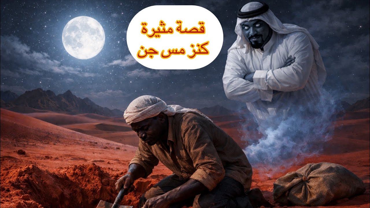 ٨٦٣_ #قصة_سامر و جني السبحة و الخاتم 😱 #قصص