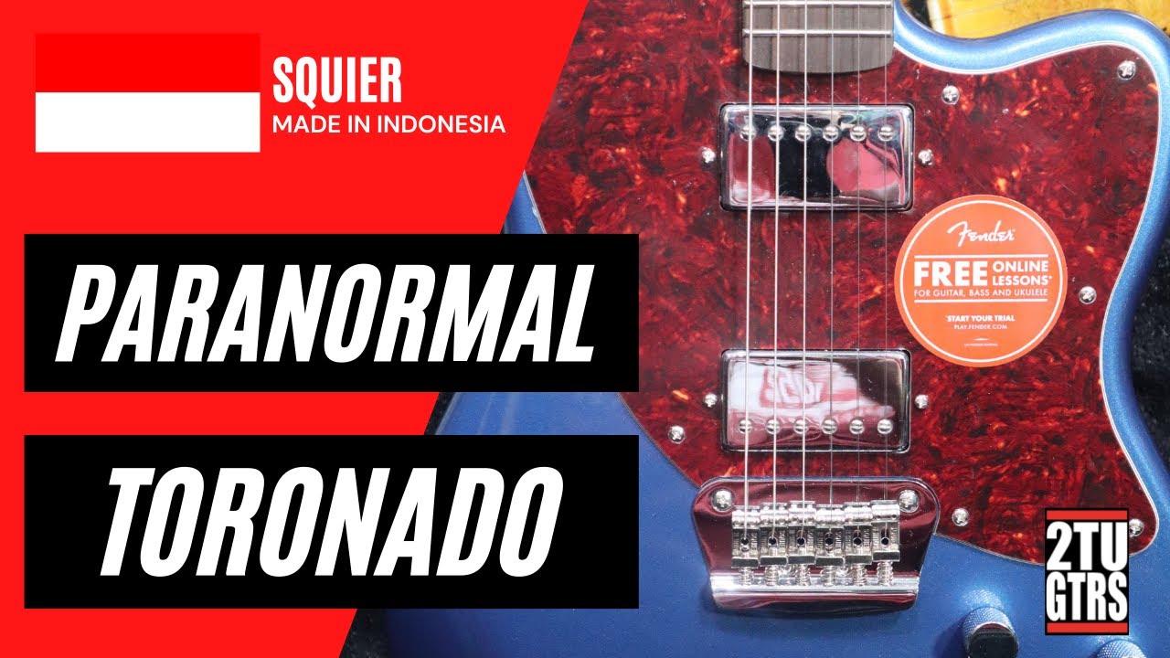 Squier Paranormal Series Toronado 2020 Lake Placid Blue