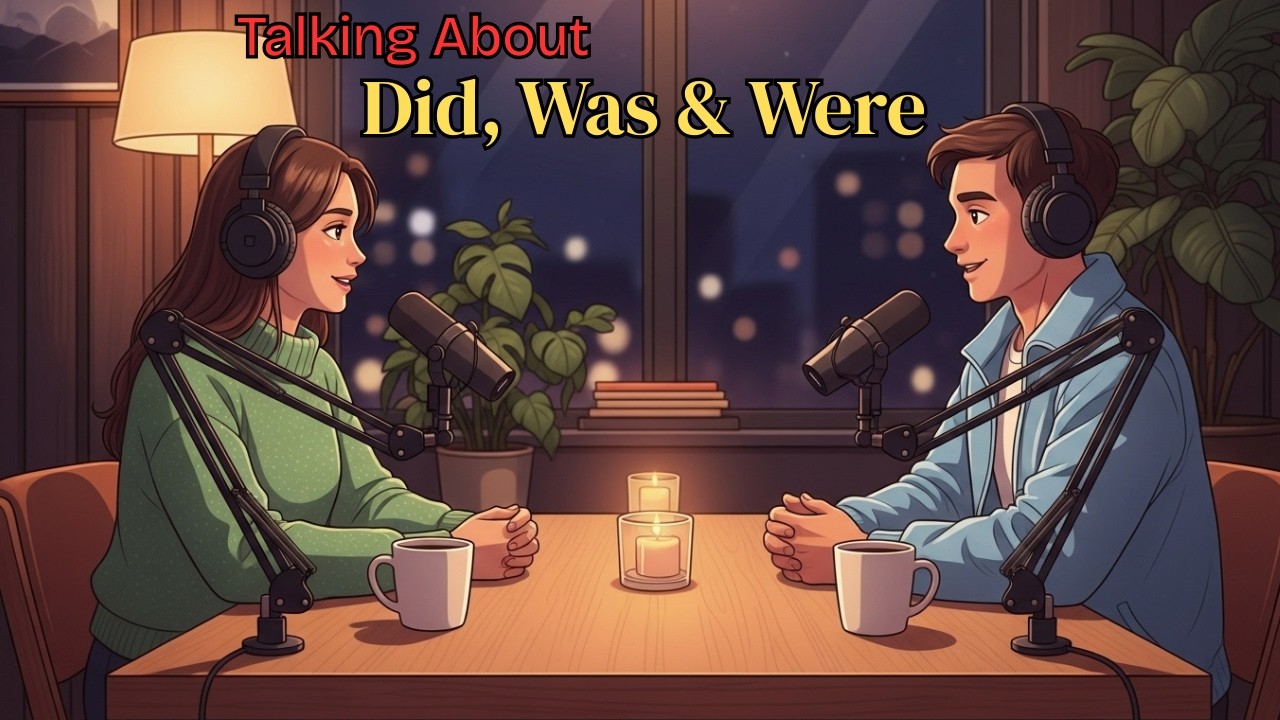 Learn How to Use Did, Was & Were in Real English| Conversations  English Podcast
