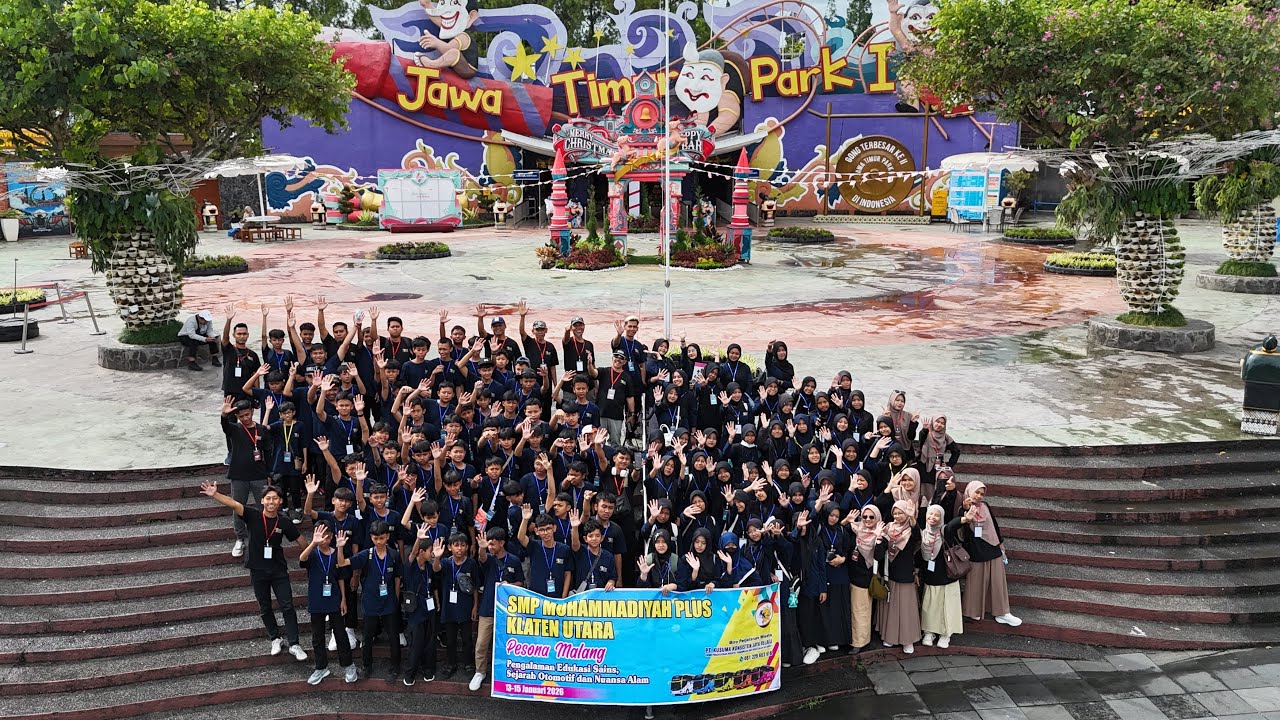 SMP MUHAMMADIYAH PLUS KLATEN UTARA || Pengalaman Edukasi Sains, Sejarah Otomotif dan Nuansa Alam ✨🤩