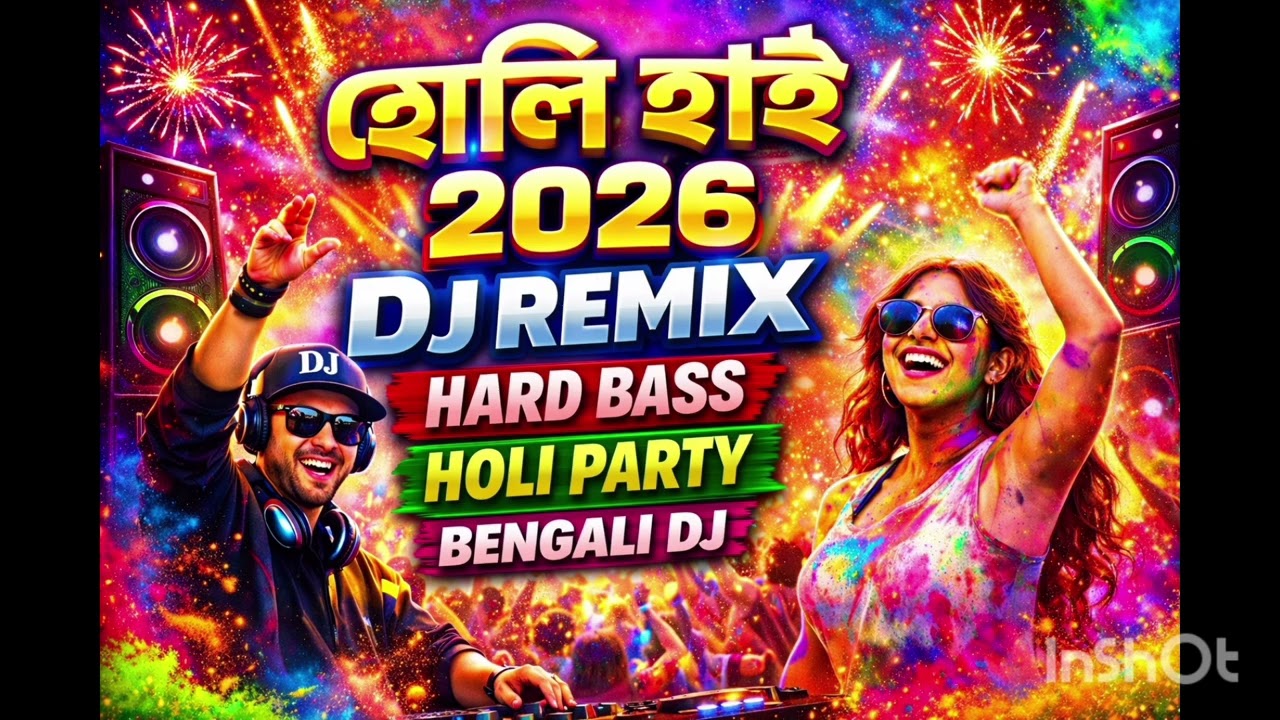Holi Hai Bengali DJ Remix 🔥 Bass Boosted | Holi Special Party Song