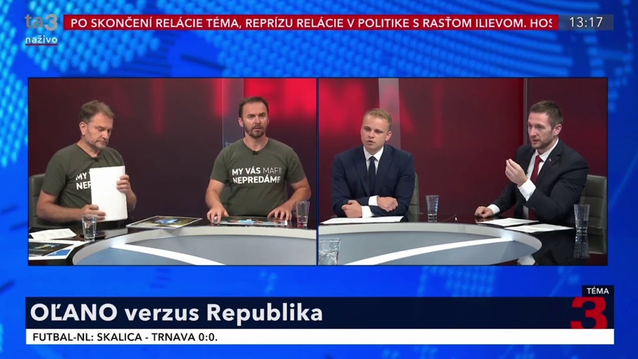 Uhr&iacute;k s Mazurekom v TA3 rozobrali Matoviča. Nezmohol sa na nič okrem kŕčovit&eacute;ho &scaron;krekotu
