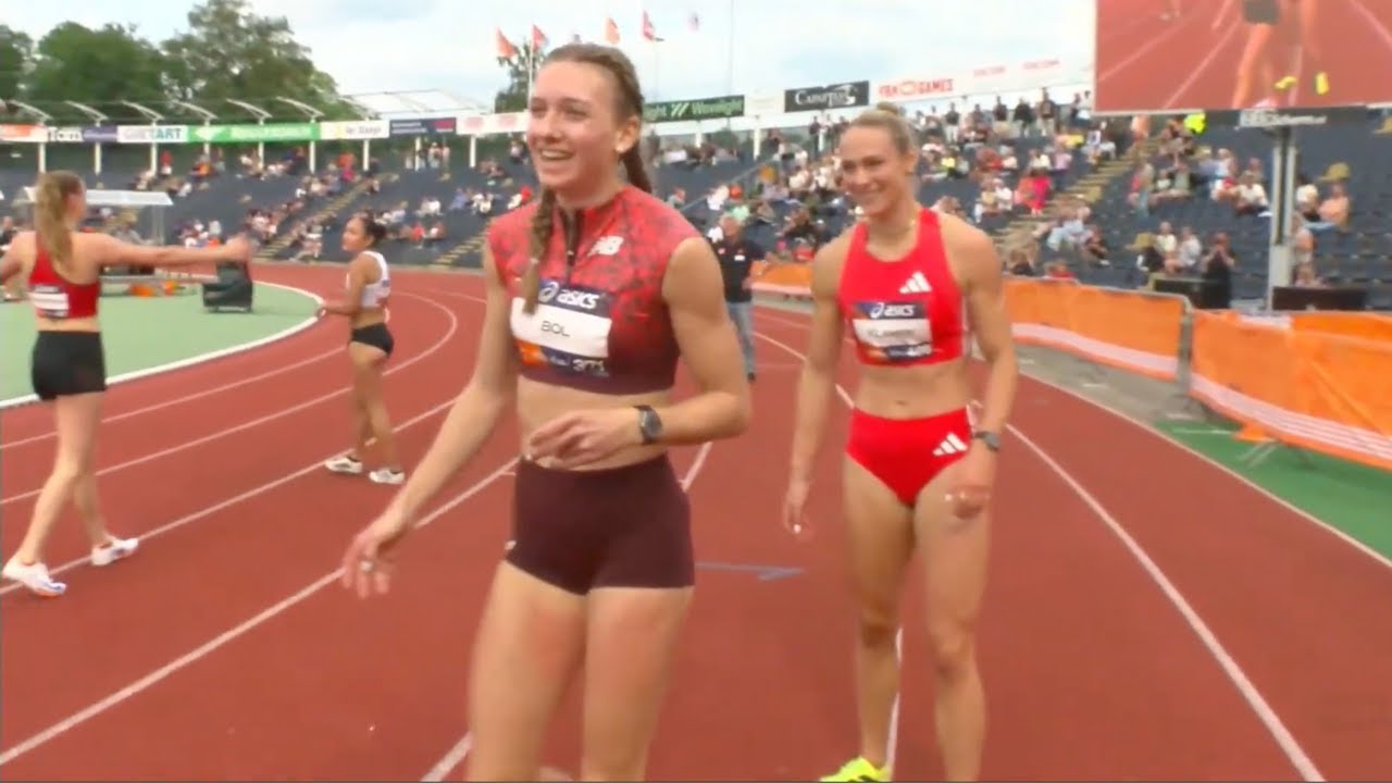 Femke Bol and Lieke Klaver go head to head in 200m final – Dutch Championships 2025