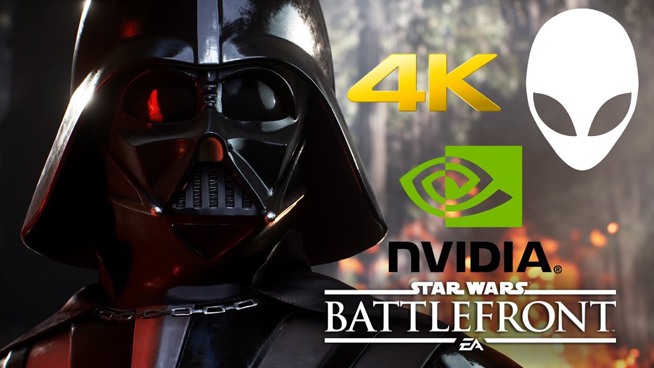 Alienware Area 51 Star Wars Battlefront Beta Gameplay 4K Ultra GTX 980 SLI