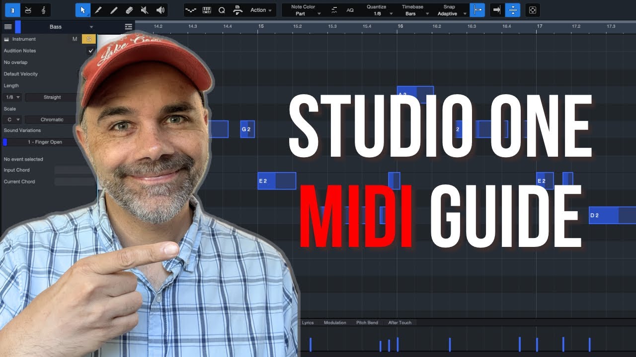 Как настроить и записать MIDI в Studio One. Полное руководство