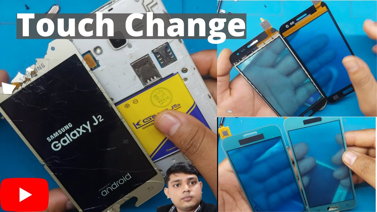 samsung j2 touch change