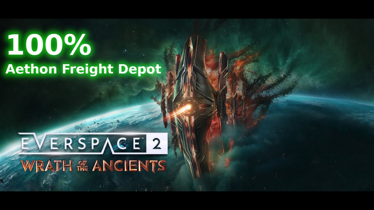 Everspace 2 - Aethon - Starvation Run - Aethon Freight Depot All Collectibles, Secrets and Puzzles