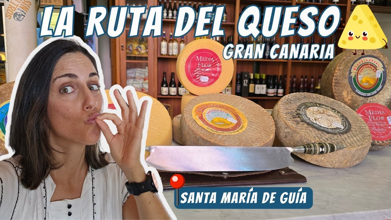 Una de las RUTAS por GRAN CANARIA imprescindibles 🚗 si amas el queso 🧀  Santa María de Guía 📍