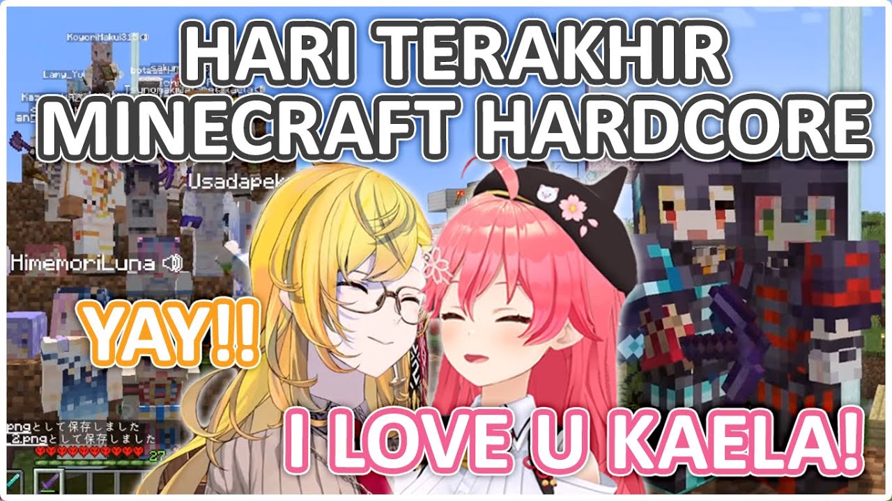 KAELA Menjadi Yang Terakhir Hidup Di Hololive Minecraft Hardcore (Day 7) | (Hololive Clips)