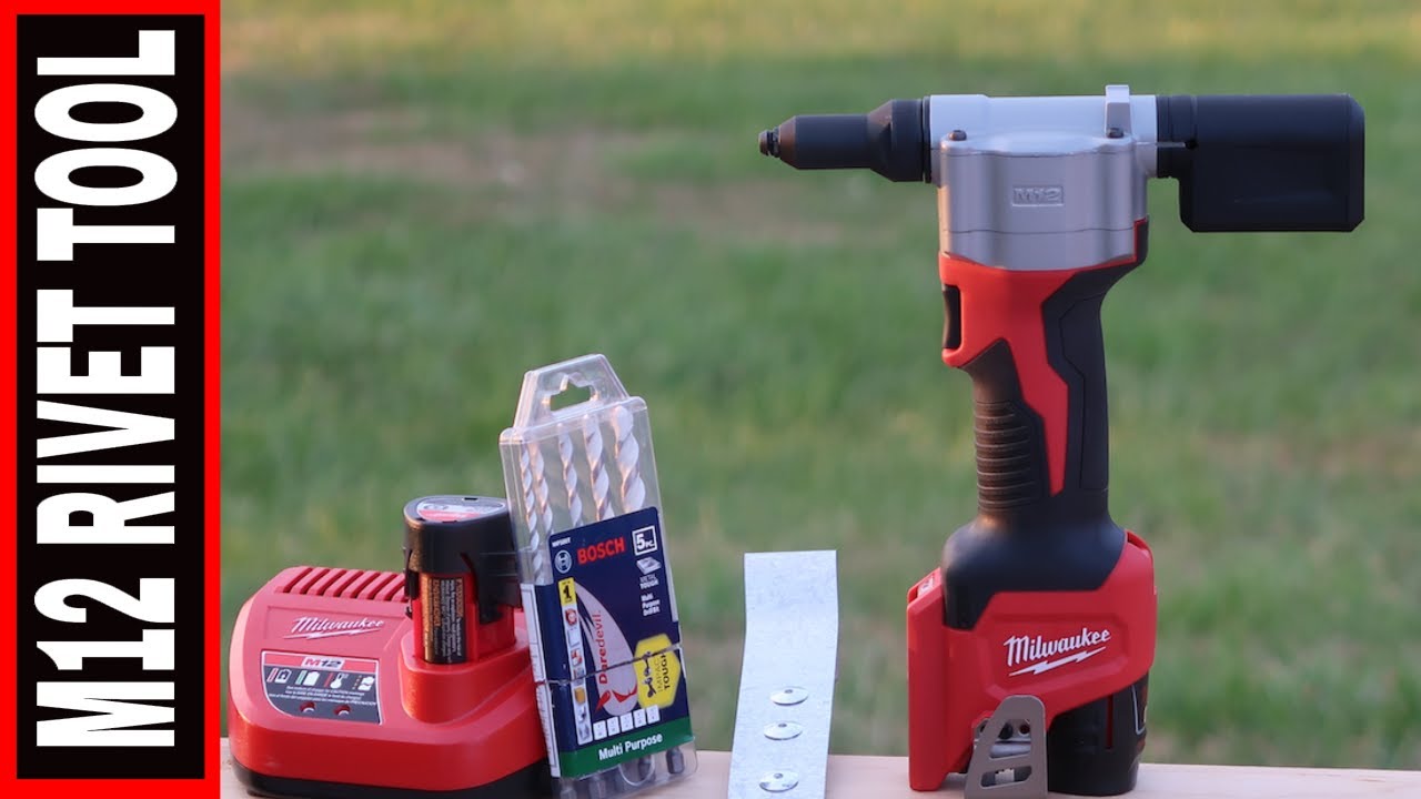 MILWAUKEE M12 RIVET GUN REVIEW- MODEL 2550-22