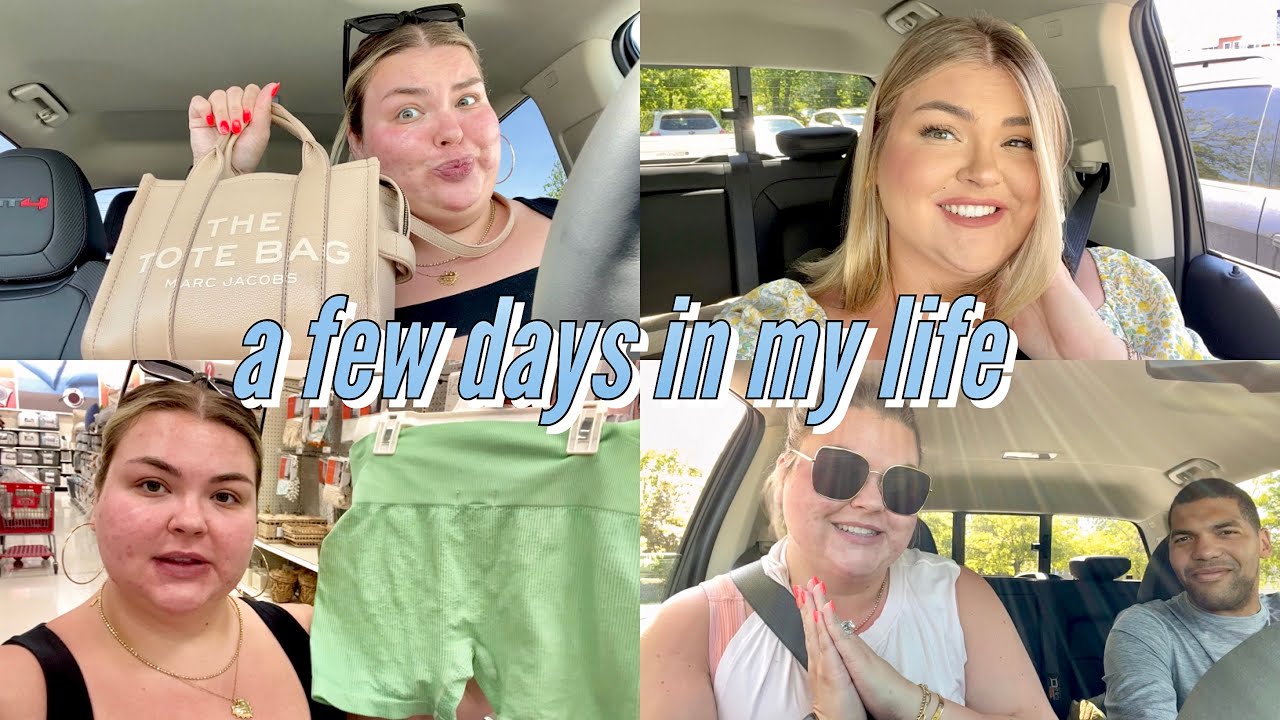 summer purse, target run, hair salon + overnight oats | vlog