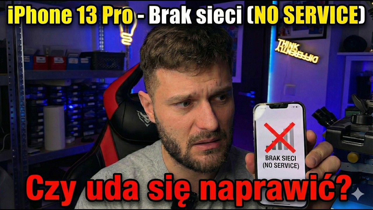 iPhone 13 Pro : Brak sieci! Czy ożyje? No Service Fix