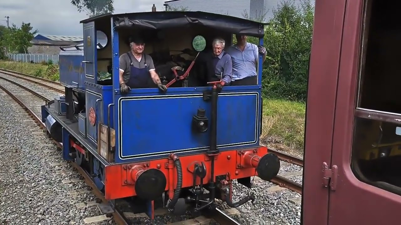 Henry Ellison at the Cambrian Heritage Railway