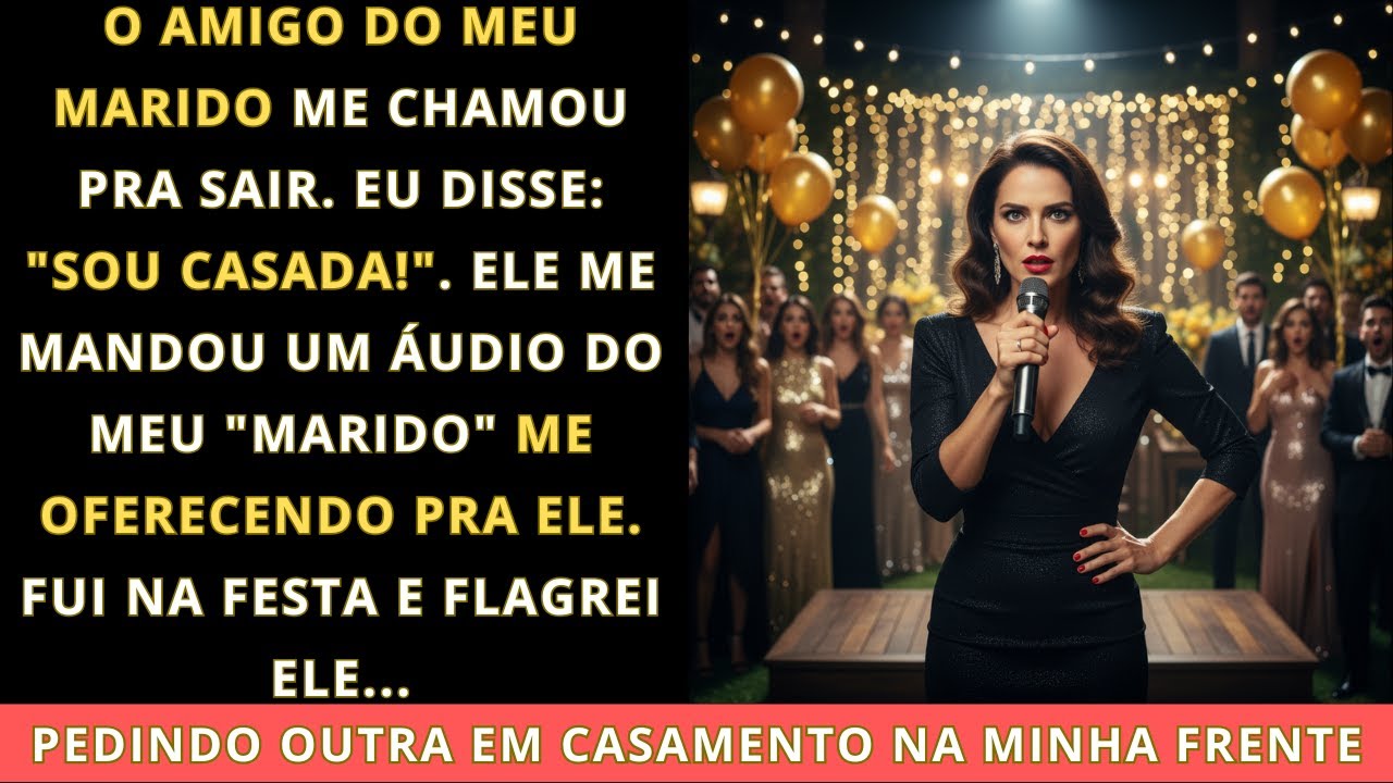 O  amigo do meu marido me chamou para sair. Eu respondi: 