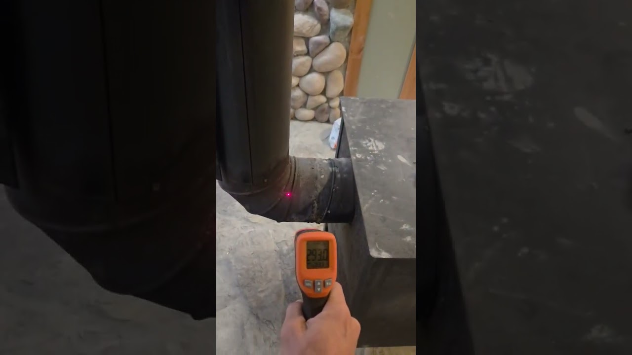 Wood Stove Heat Shield / Single wall stove pipe. 