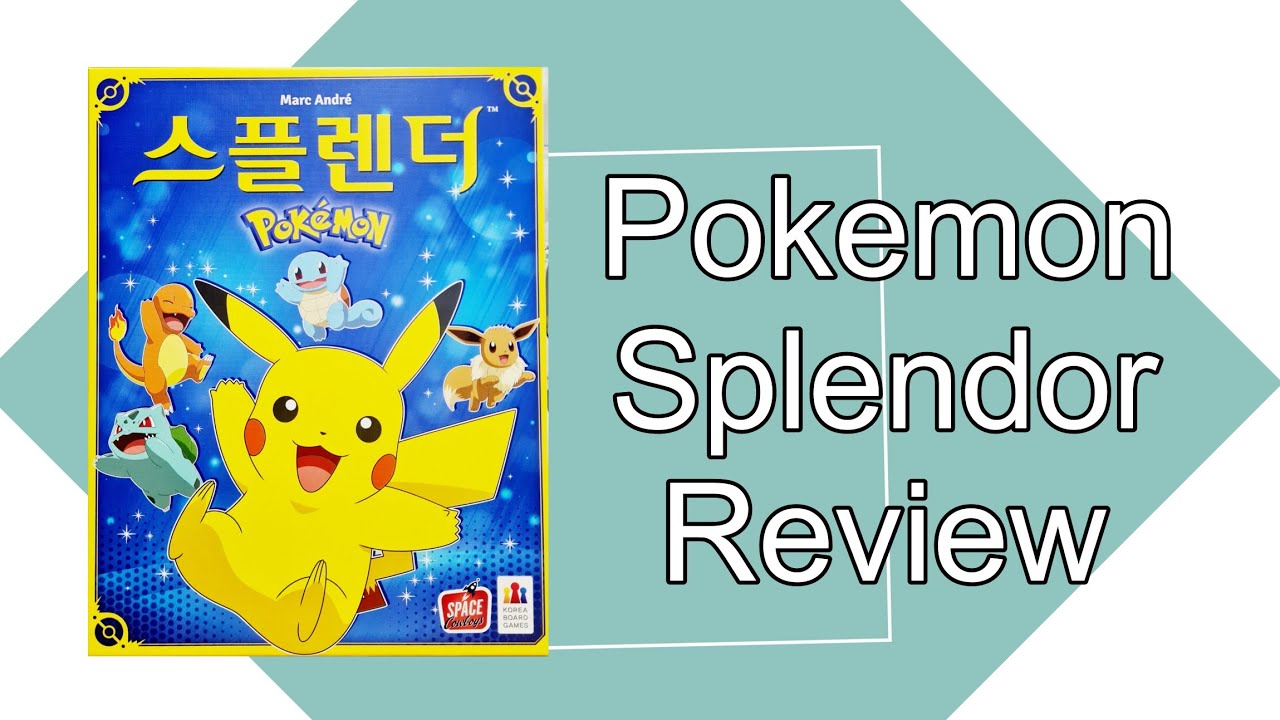 A Pokemon Board Game!! | Pokemon Splendor Review