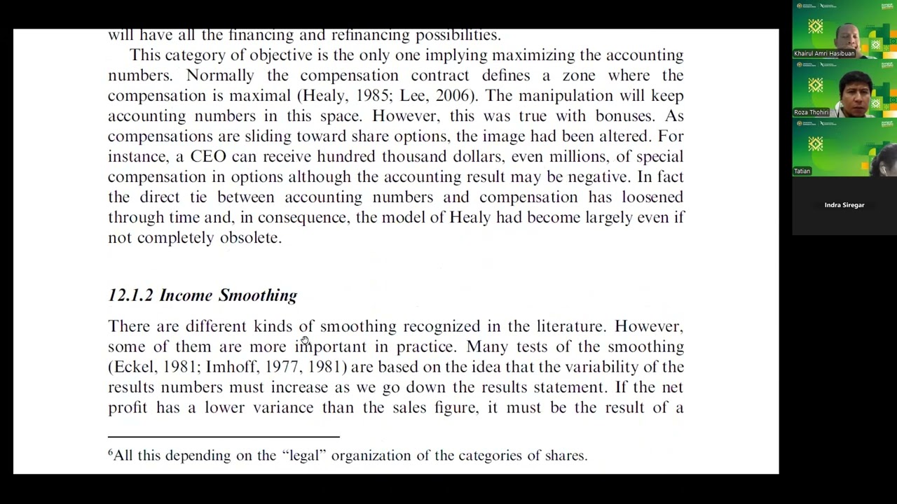 Accounting Manipulation