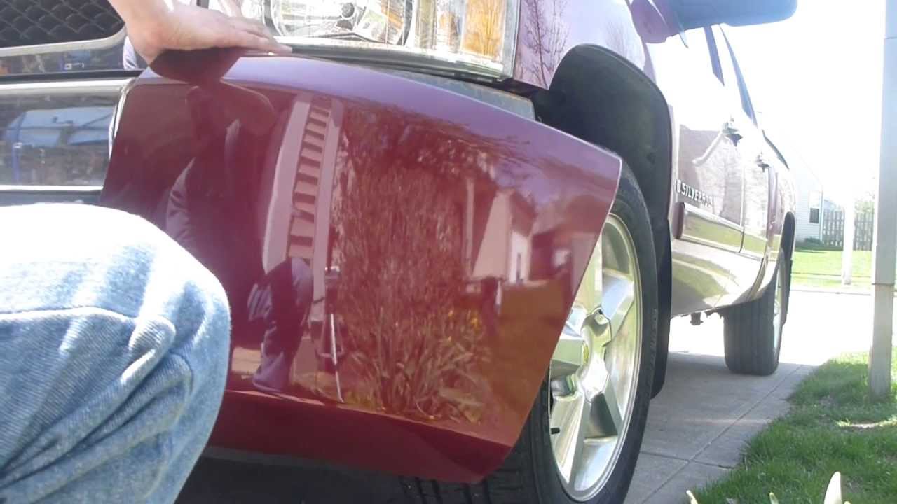 How to remove and install 07-13 Chevrolet Silverado OEM Bumper Caps Ends