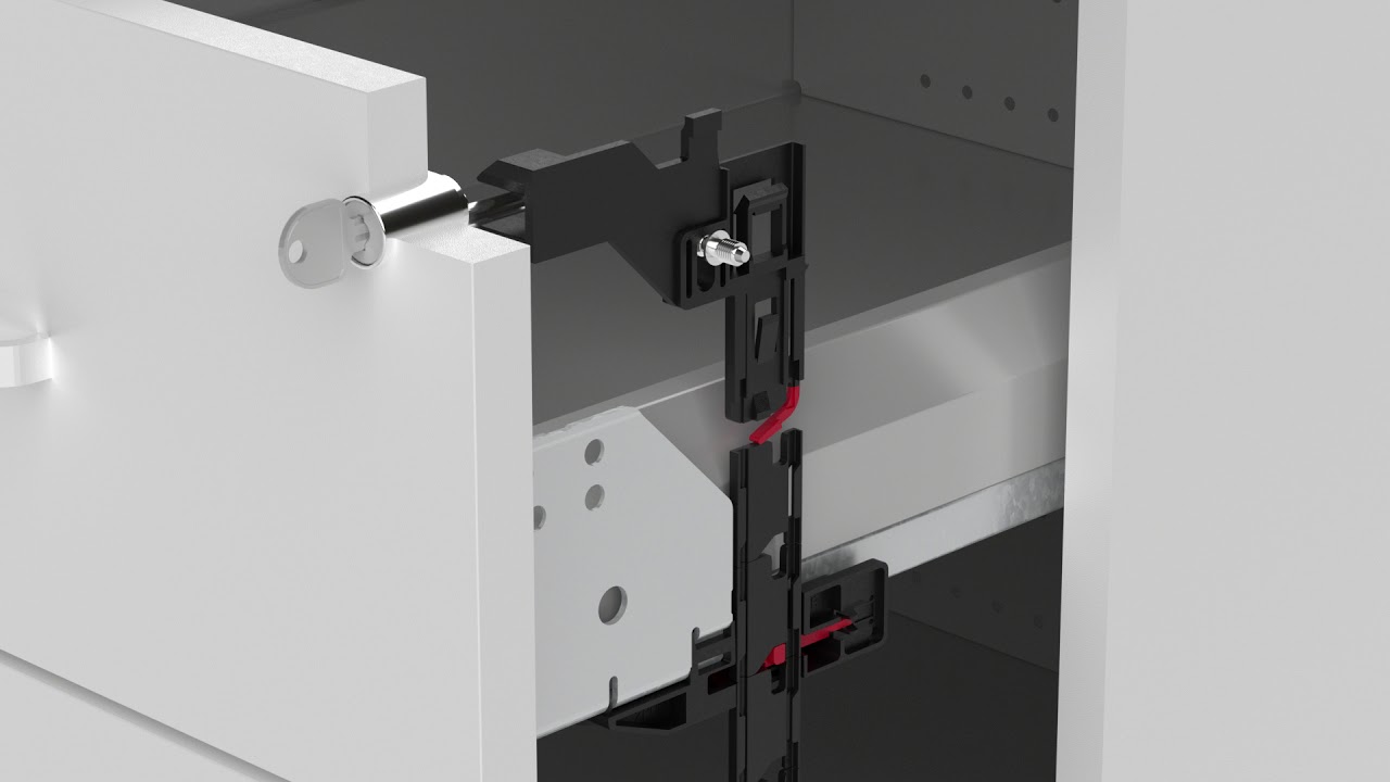 Central Locking Bar - Functional principle (EN)