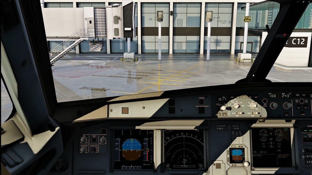 Toliss A321neo Condor | Landung Berlin/EDDB (Aerosoft Berlin) | X-Plane 12 |  SayIntentions