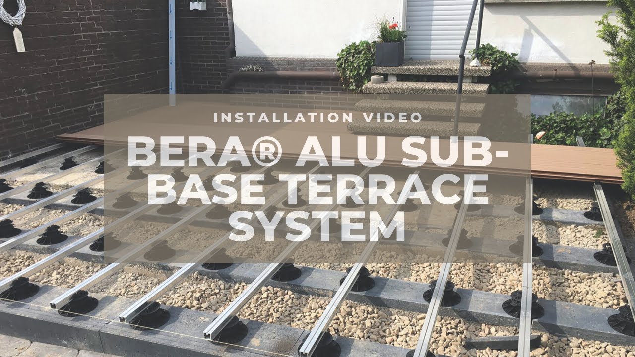 BERA Alu Sub-base Terrace System - Installation - EN