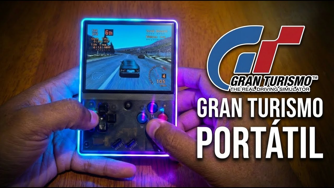 GRAN TURISMO PS1 - Miyoo Mini Plus | Gameplay sin comentarios