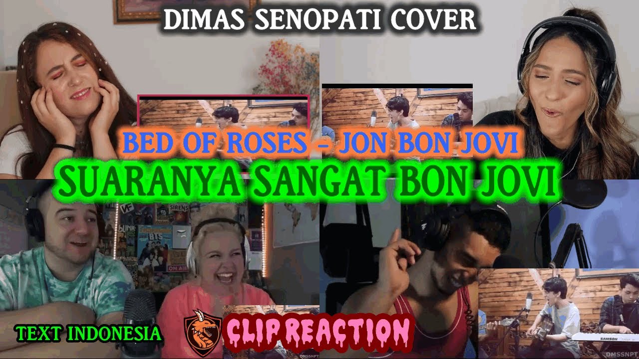 SUARANYA TERDENGAR SANGAT BON JOVI – REACTION 4 DMSSNPT – BED OF ROSES